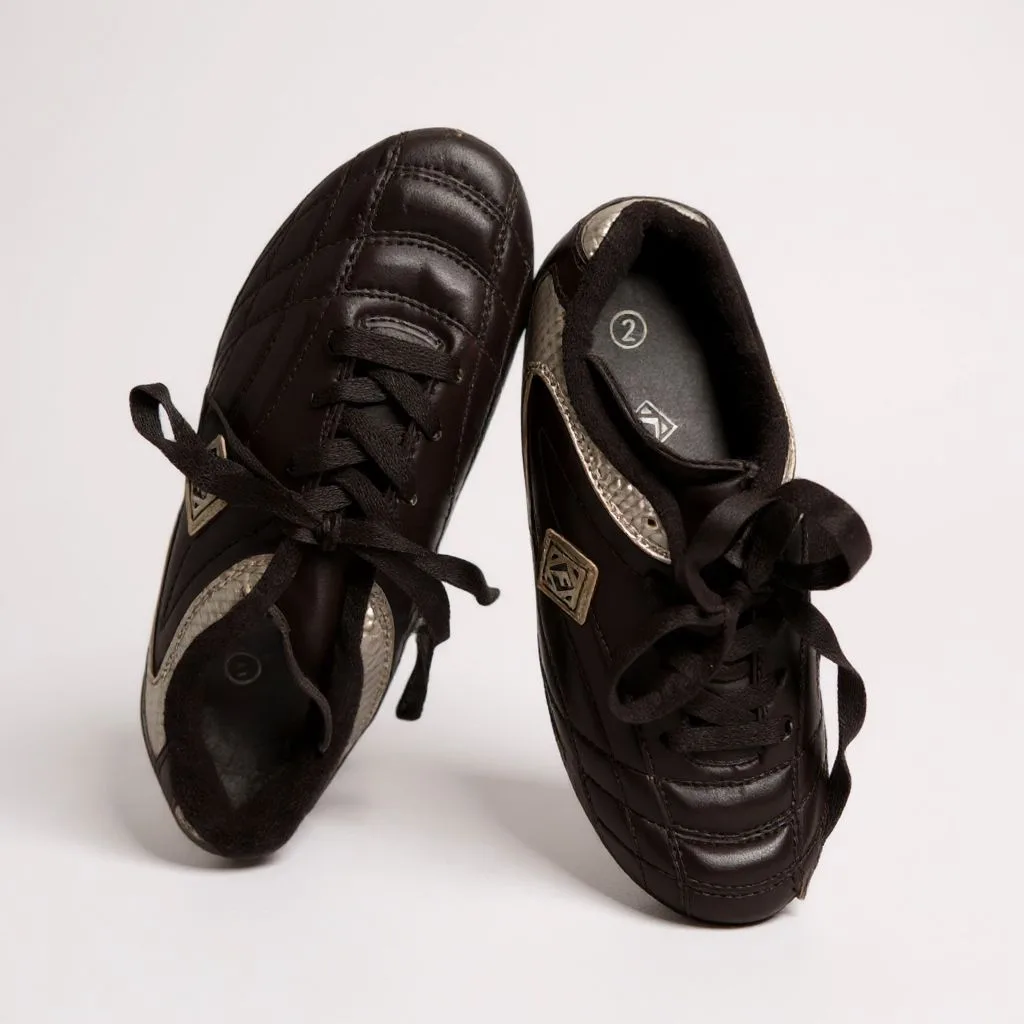 Kids' Black & Silver Franklin Soccer Cleats - Size 2 image indicator(2)