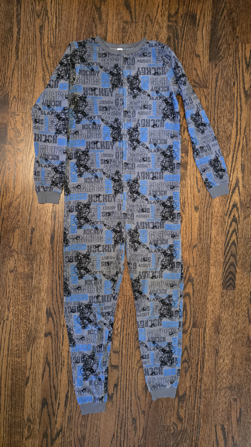 3 One piece Pajamas Size 14Y - photo 5