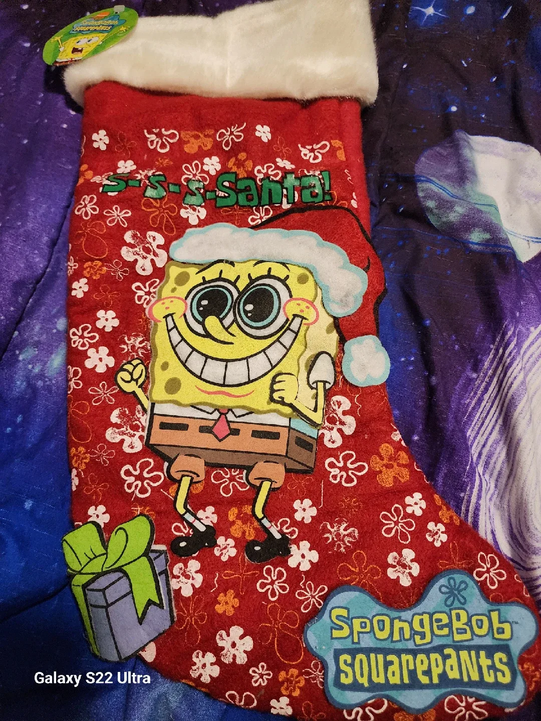 SpongeBob SquarePants Christmas Stocking thumbnail