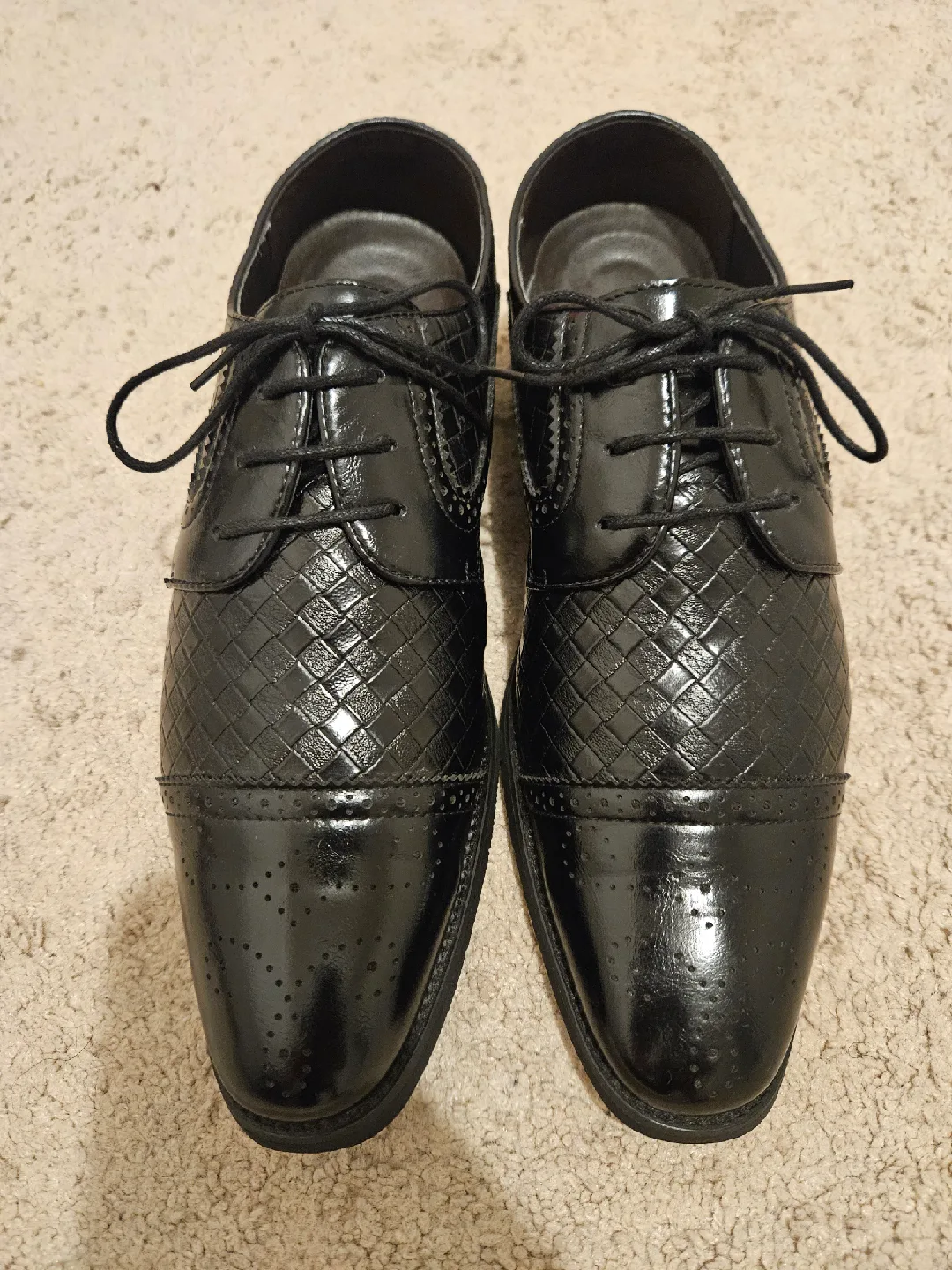 Black Dress Shoes, Size 12 image indicator(4)