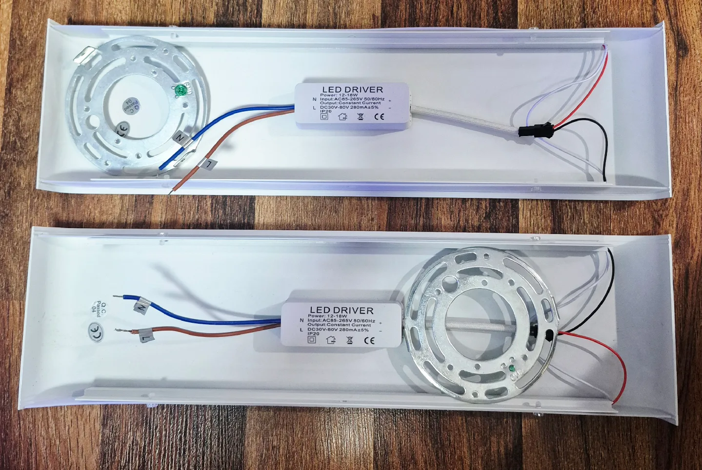 2Pack 15.7" Modern Wall Sconces, LED (White 5000K) image indicator(3)