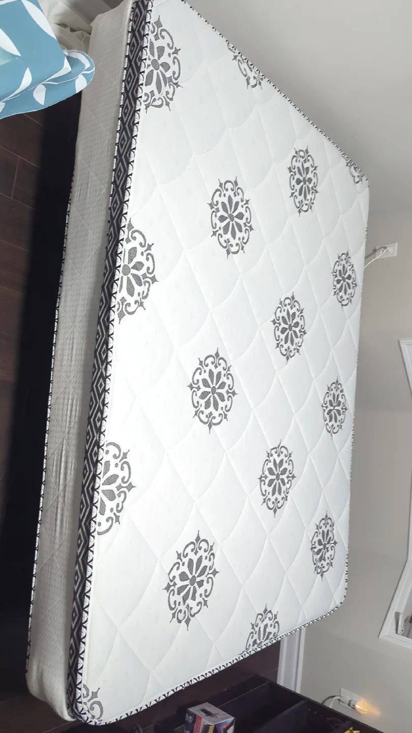 National Mattress (Queen) + bedframe - New Condition!