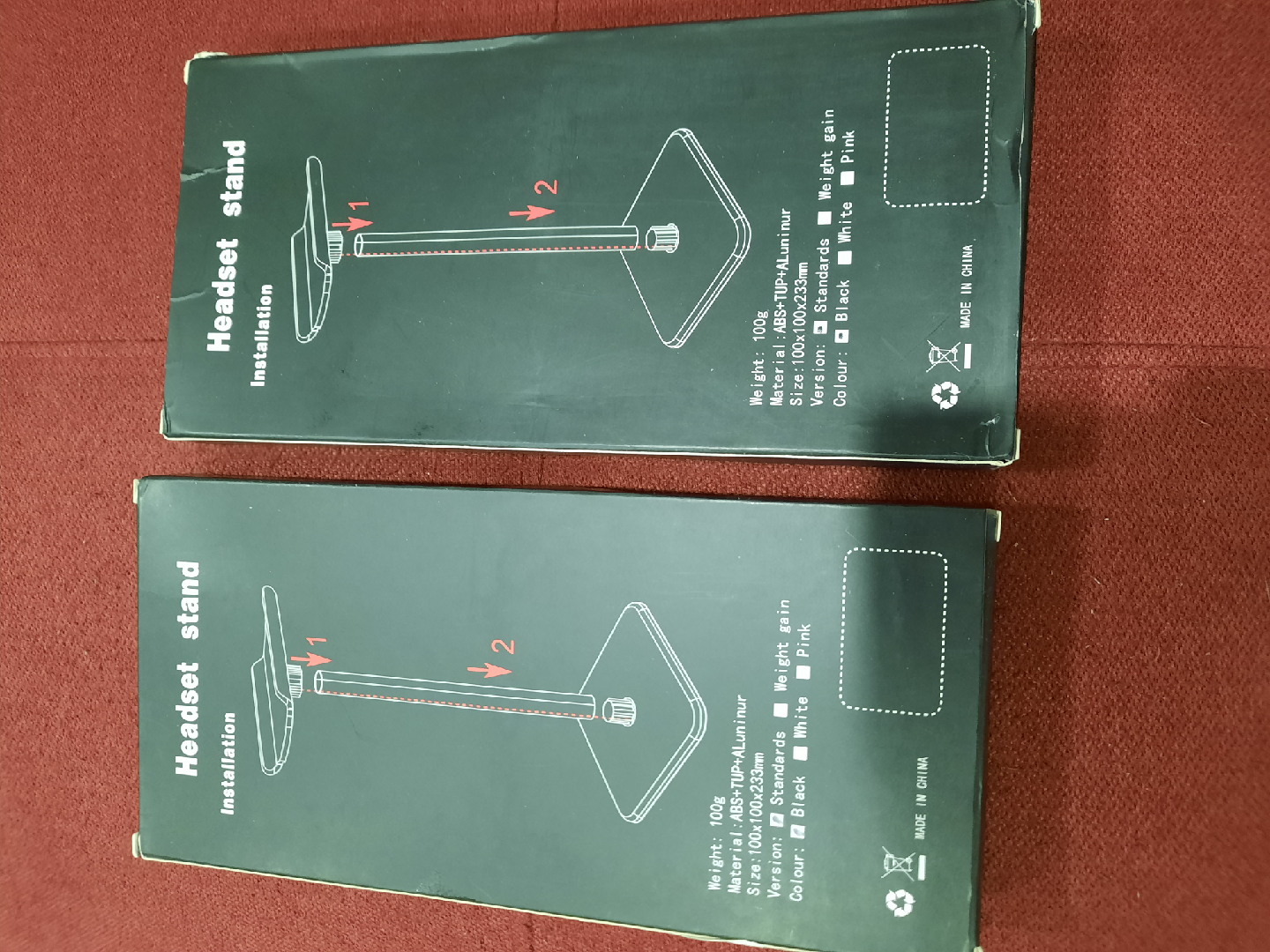 handphone carry case and headphone stand - photo 2