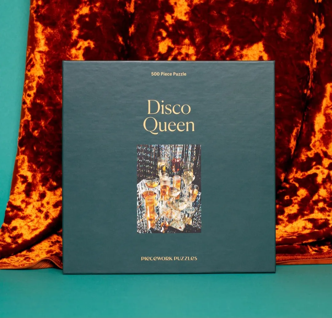 Piecework Puzzles Disco Queen 500 Piece Puzzle - New thumbnail
