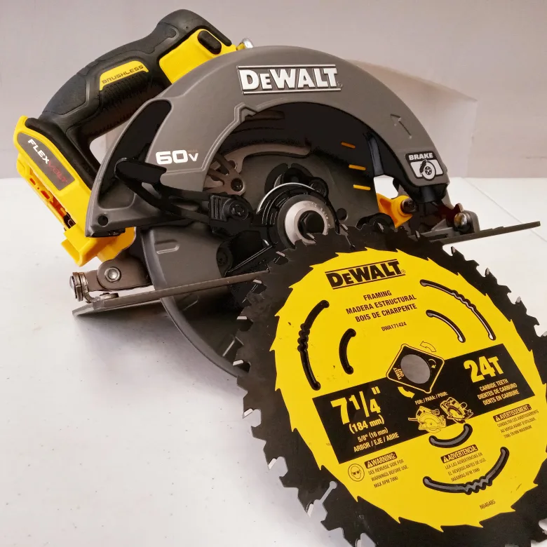 60V Max DeWalt 7 1/4" - Flexvolt Circular Saw w/ E-Brake System image indicator(4)