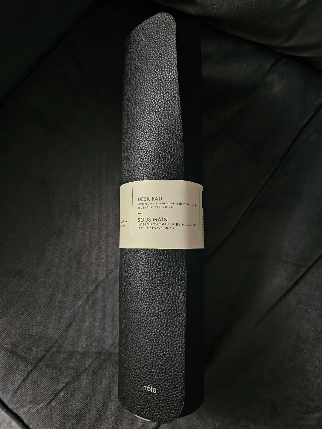 nóta Desk Pad, Black image indicator(3)