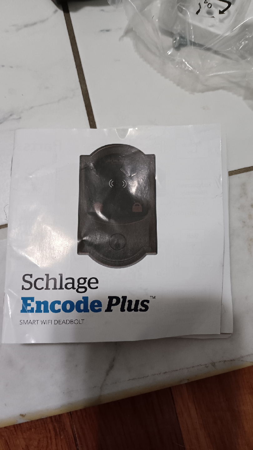 Schlage Encode Plus Smart WiFi Deadbolt