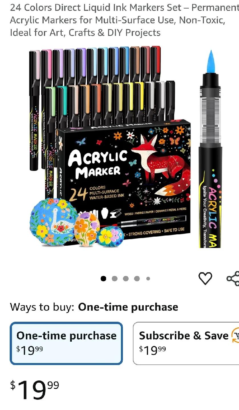 Acrylic Marker Pens Set image indicator(6)