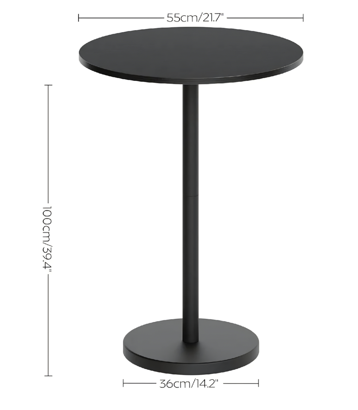 Round Bar Table - photo 2