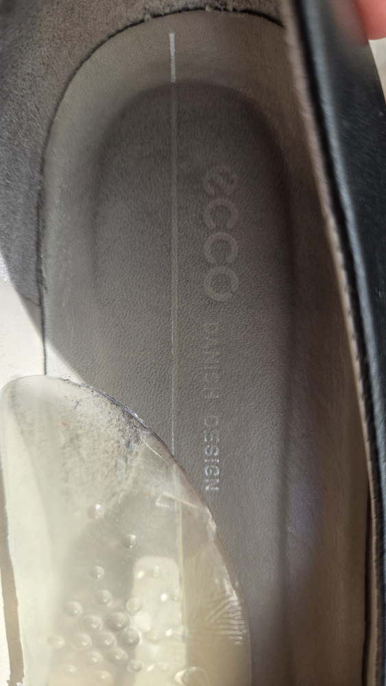 Ecco Black Leather Women's Shoes Size 40 - photo 4