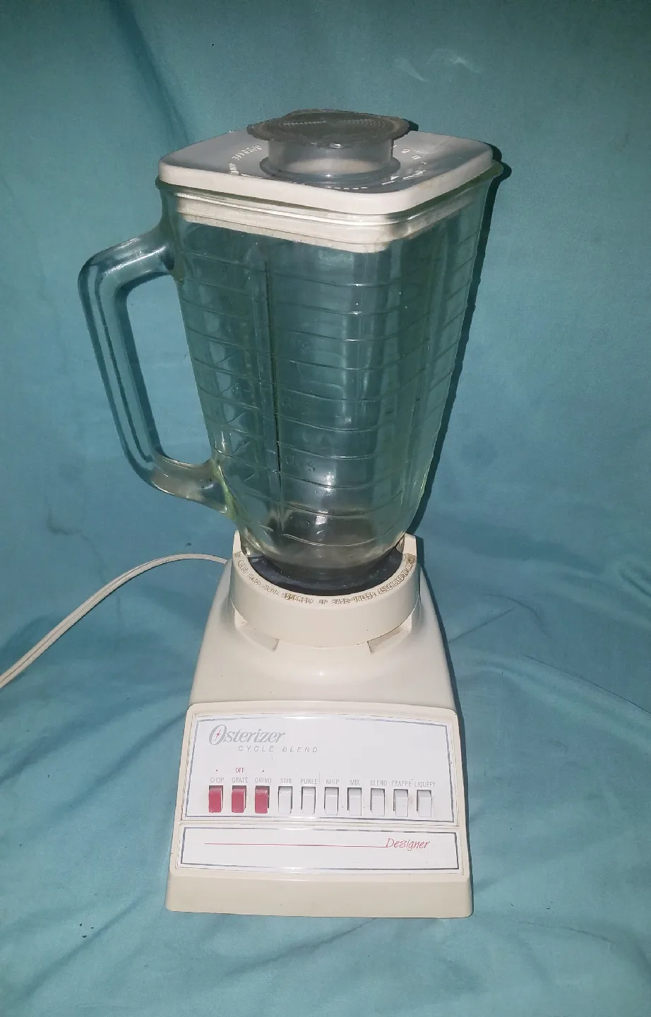 Vintage Osterizer Cycle Blend 10 Speed Blender  Read Description image indicator(3)