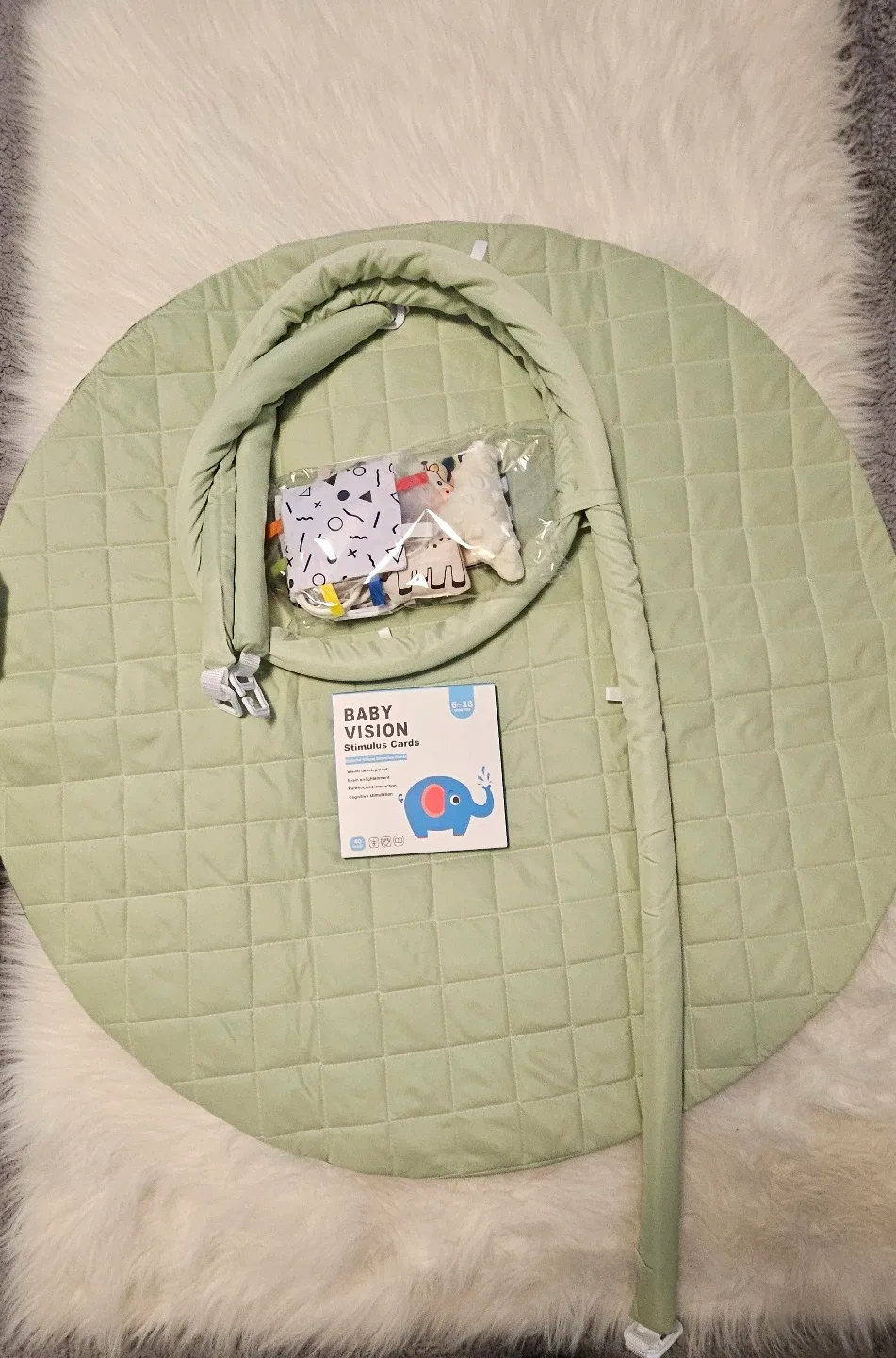 Tiny Paws Baby Play Gym - New in Box! image indicator(3)