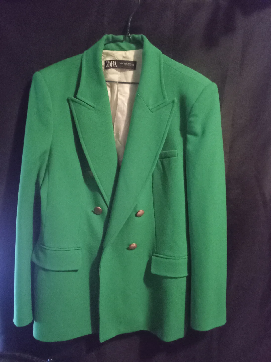 Zara Green Blazer - Size XL thumbnail