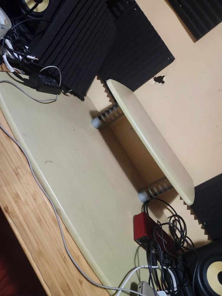 Table riser for monitor