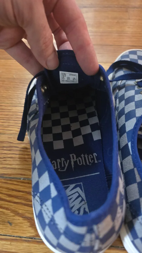 Vans x Harry Potter Authentic Checkered Shoes Size US 10 image indicator(2)