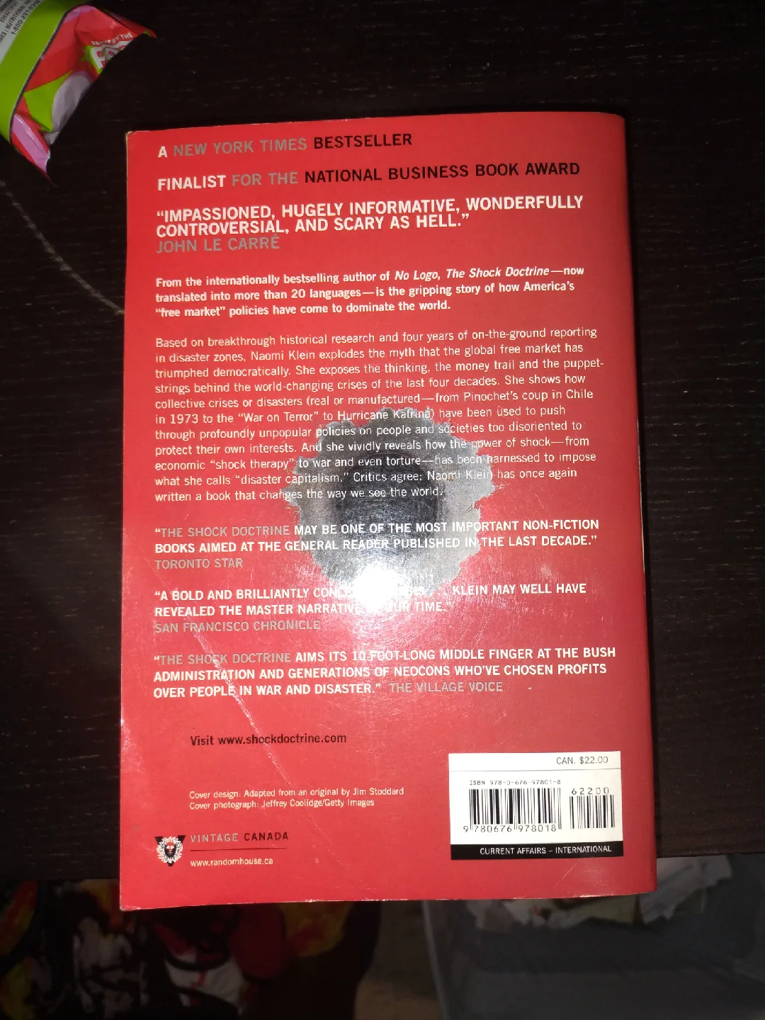 The Shock Doctrine by Naomi Klein image indicator(3)