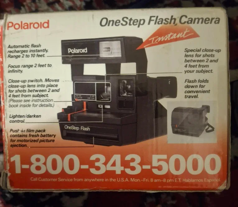 Polaroid OneStep Flash Camera image indicator(2)