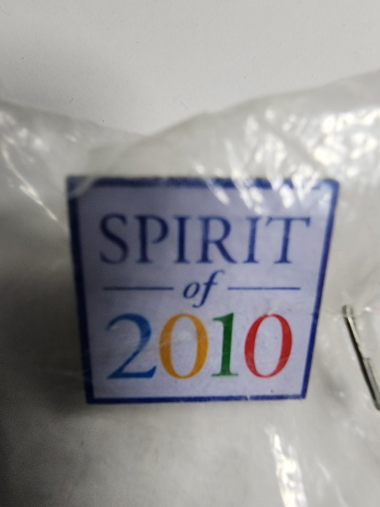 Spirit of 2010 Pin - New in Package