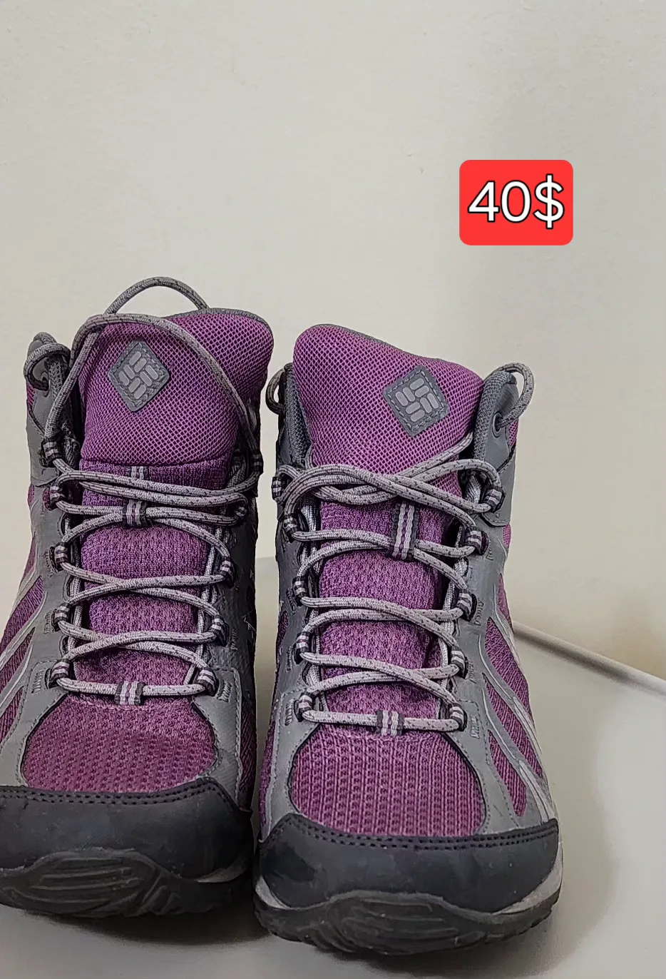 Columbia Hiking Boots - Purple & Grey image indicator(4)