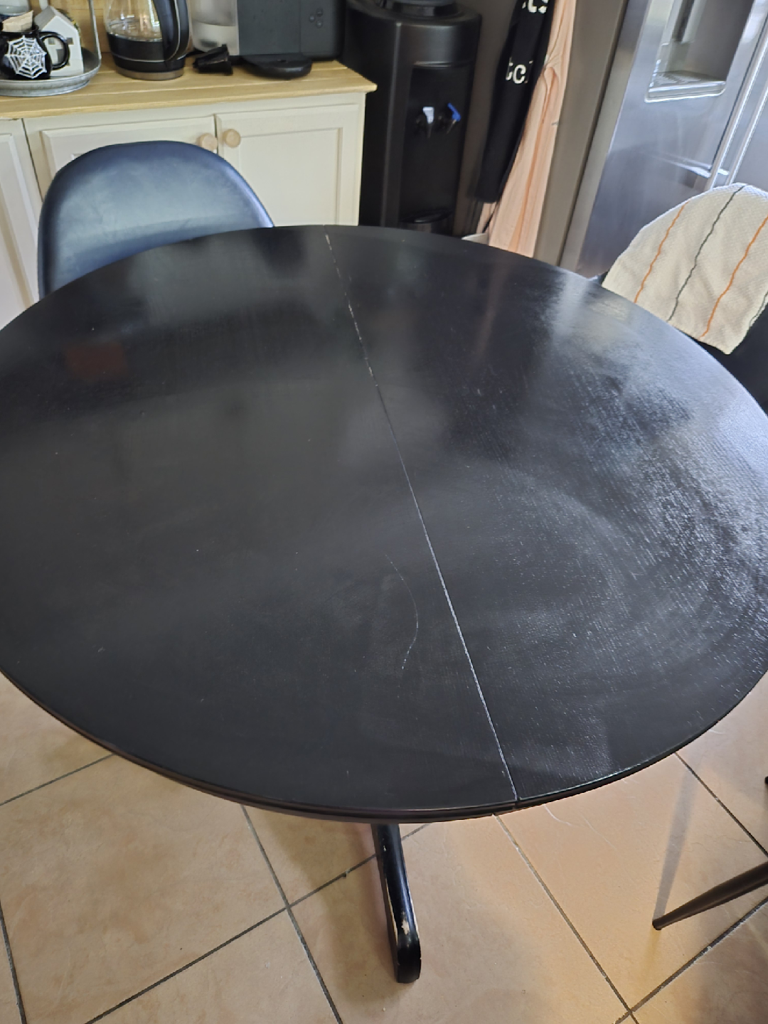 Round Extendable Dining Table - Black ikea - photo 2