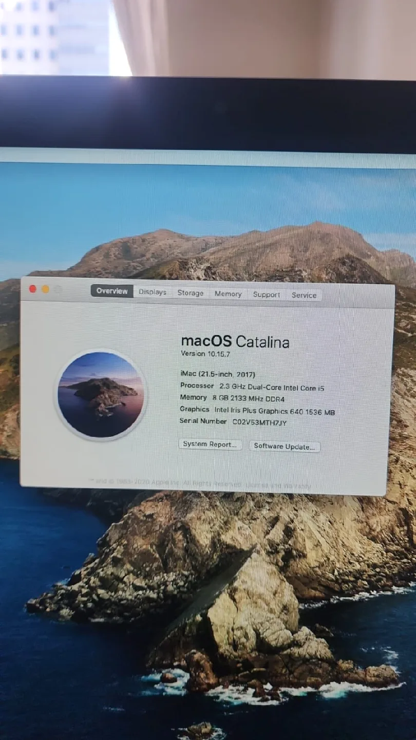 Apple iMac 21.5-inch with keyboard and mouse image indicator(2)