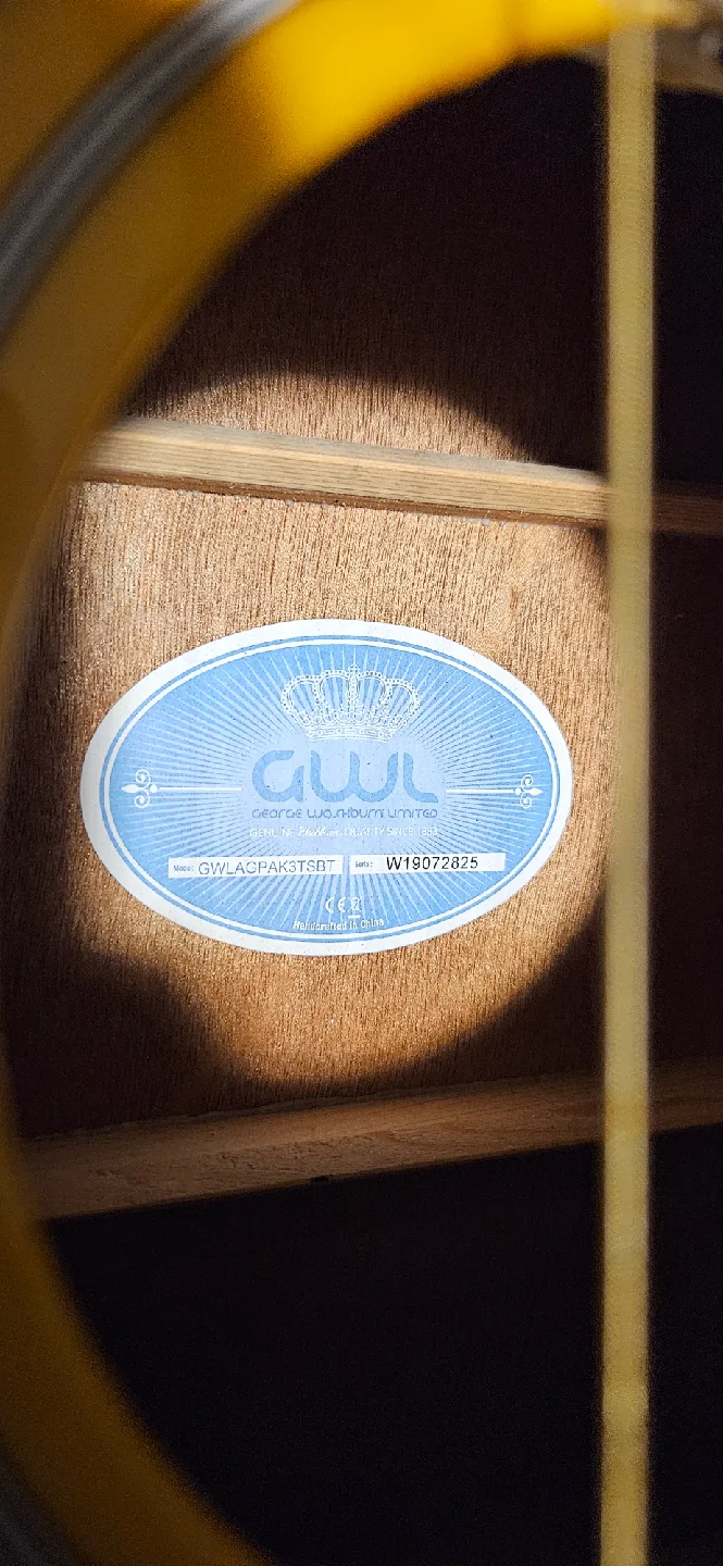 GWL Acoustic Guitar w/ Case image indicator(3)