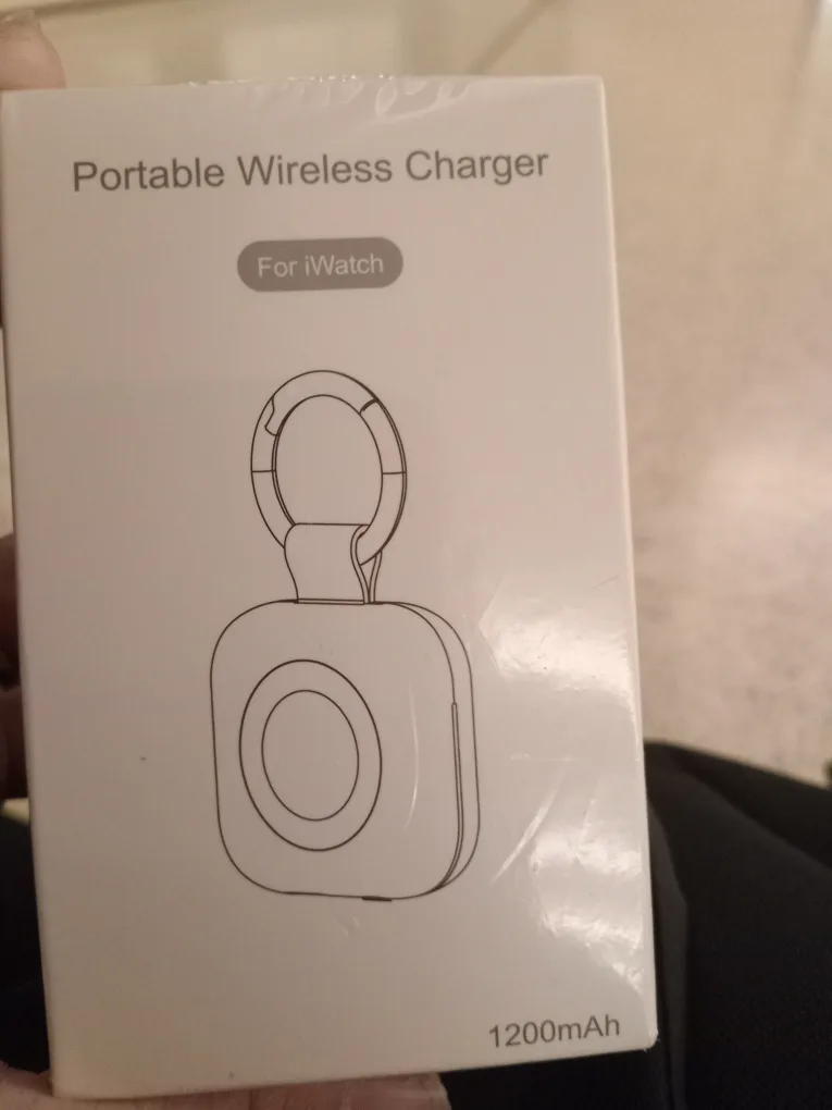 New HUOTO D11 Portable Wireless Charger for iWatch image indicator(2)