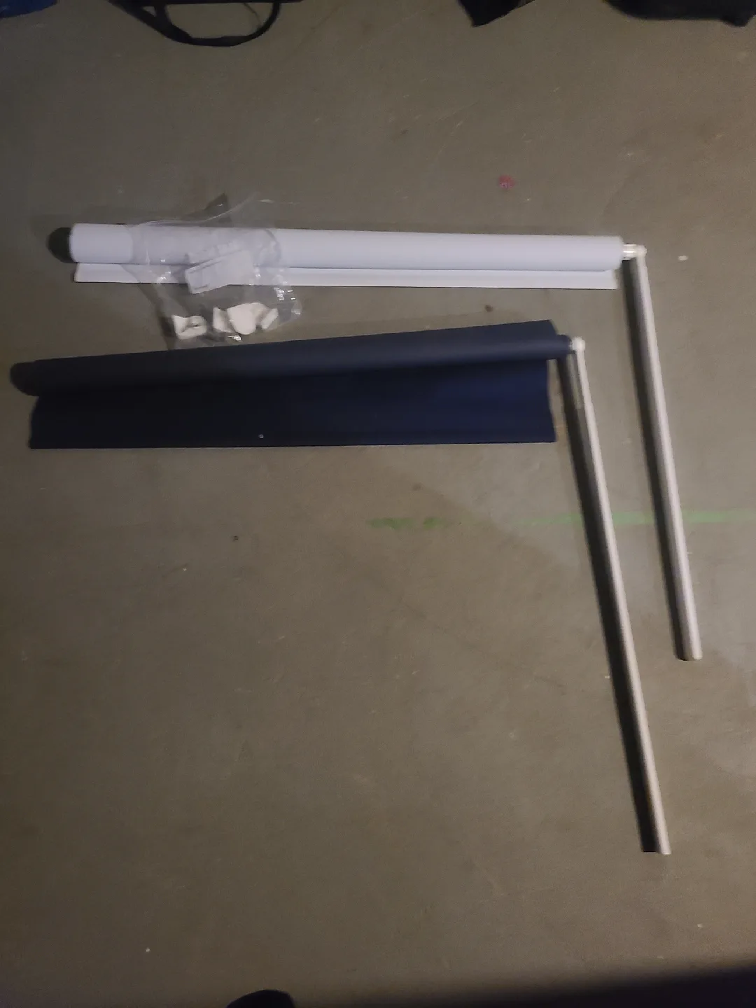 Navy Blue Roller Blind - New