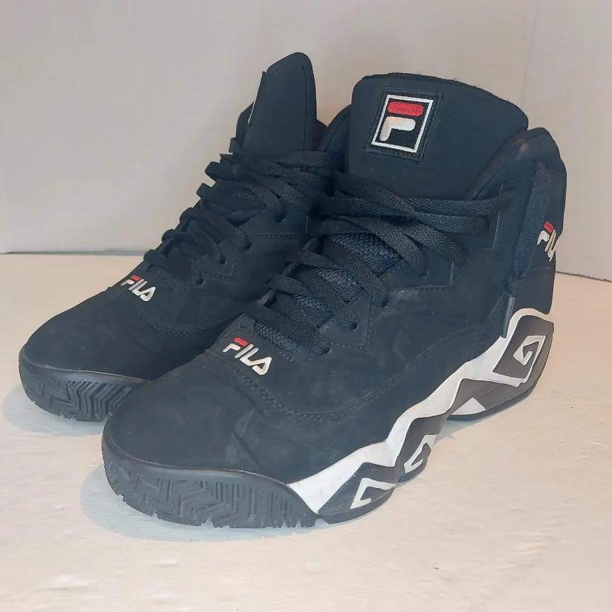 Fila Black High Top Sneakers image indicator(4)