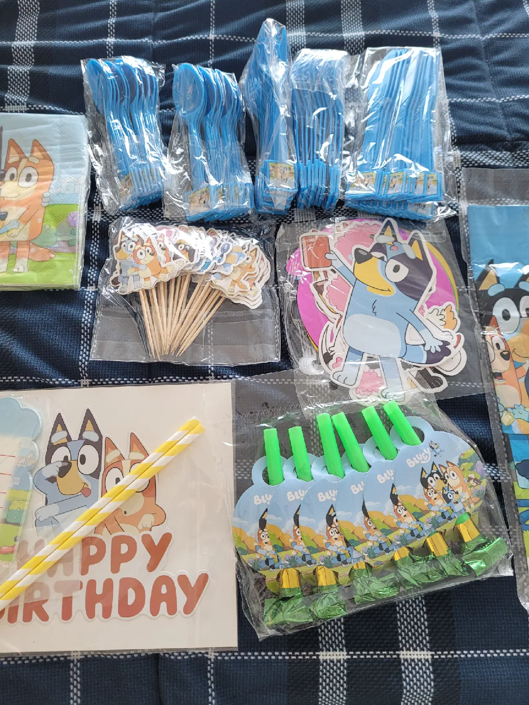 Brand NEW Bluey Birthday Party Set image indicator(5)
