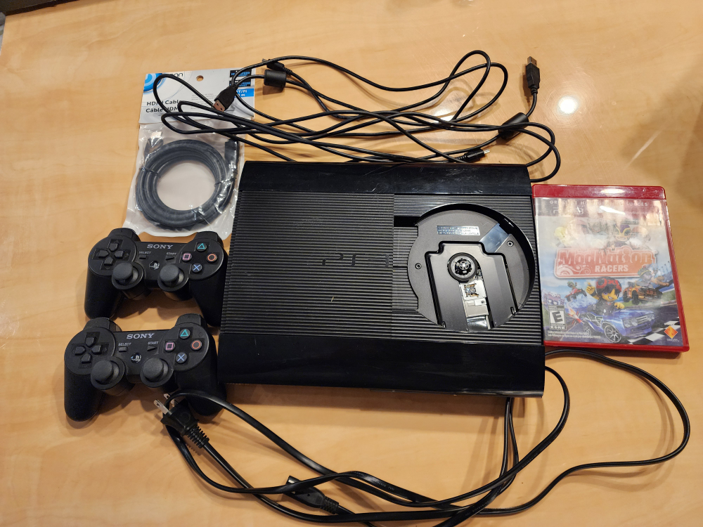 PlayStation 3 (PS3) Console with Games and Accessories - photo 2