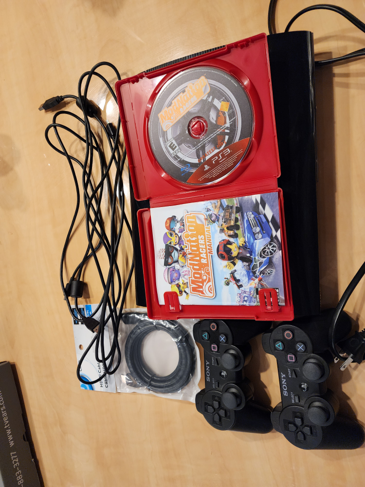 PlayStation 3 (PS3) Console with Games and Accessories - photo 3