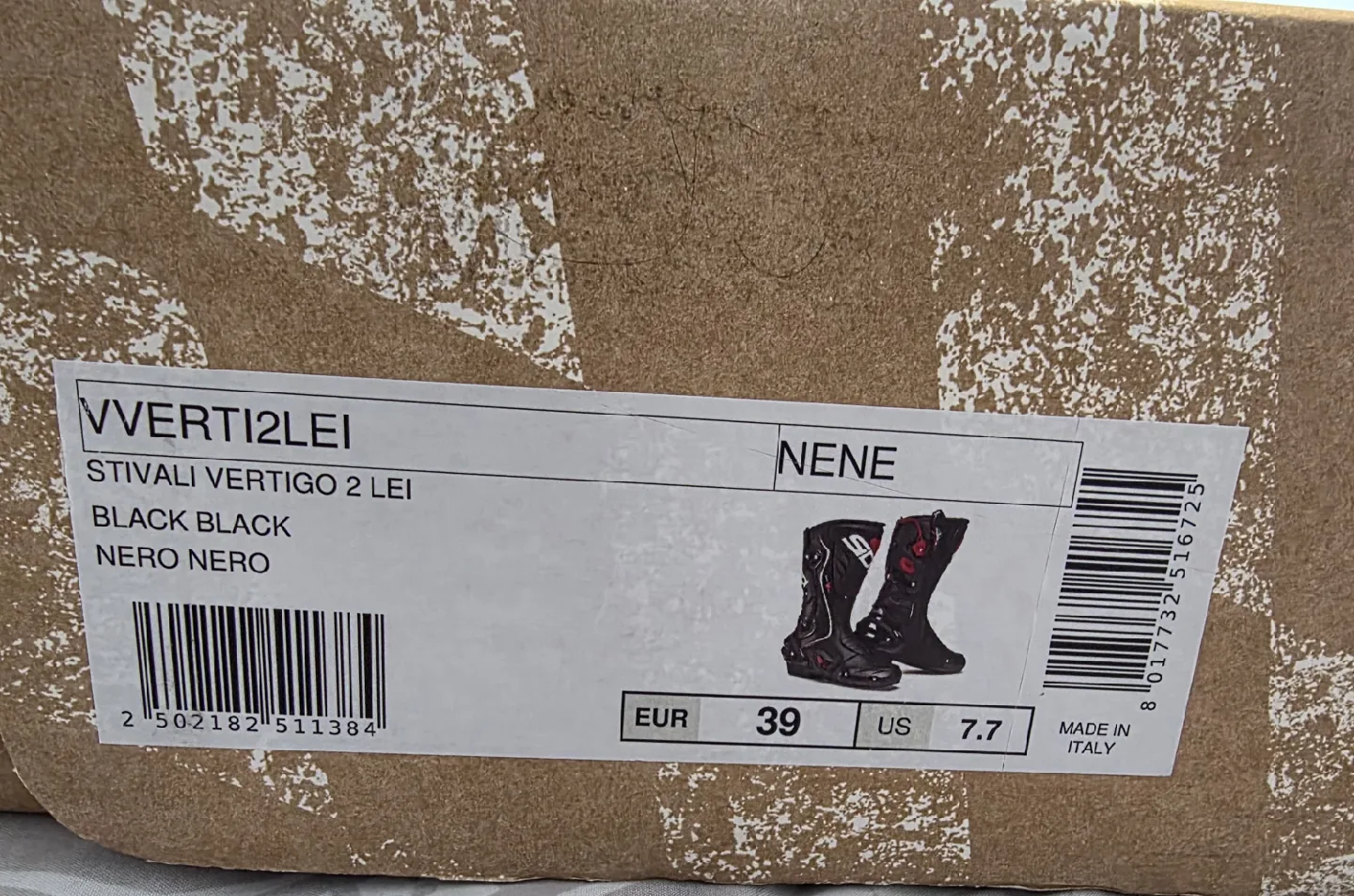 Stivali Vertigo 2 Lei Black Motorcycle Boots - EUR 39 US 7.7 image indicator(3)