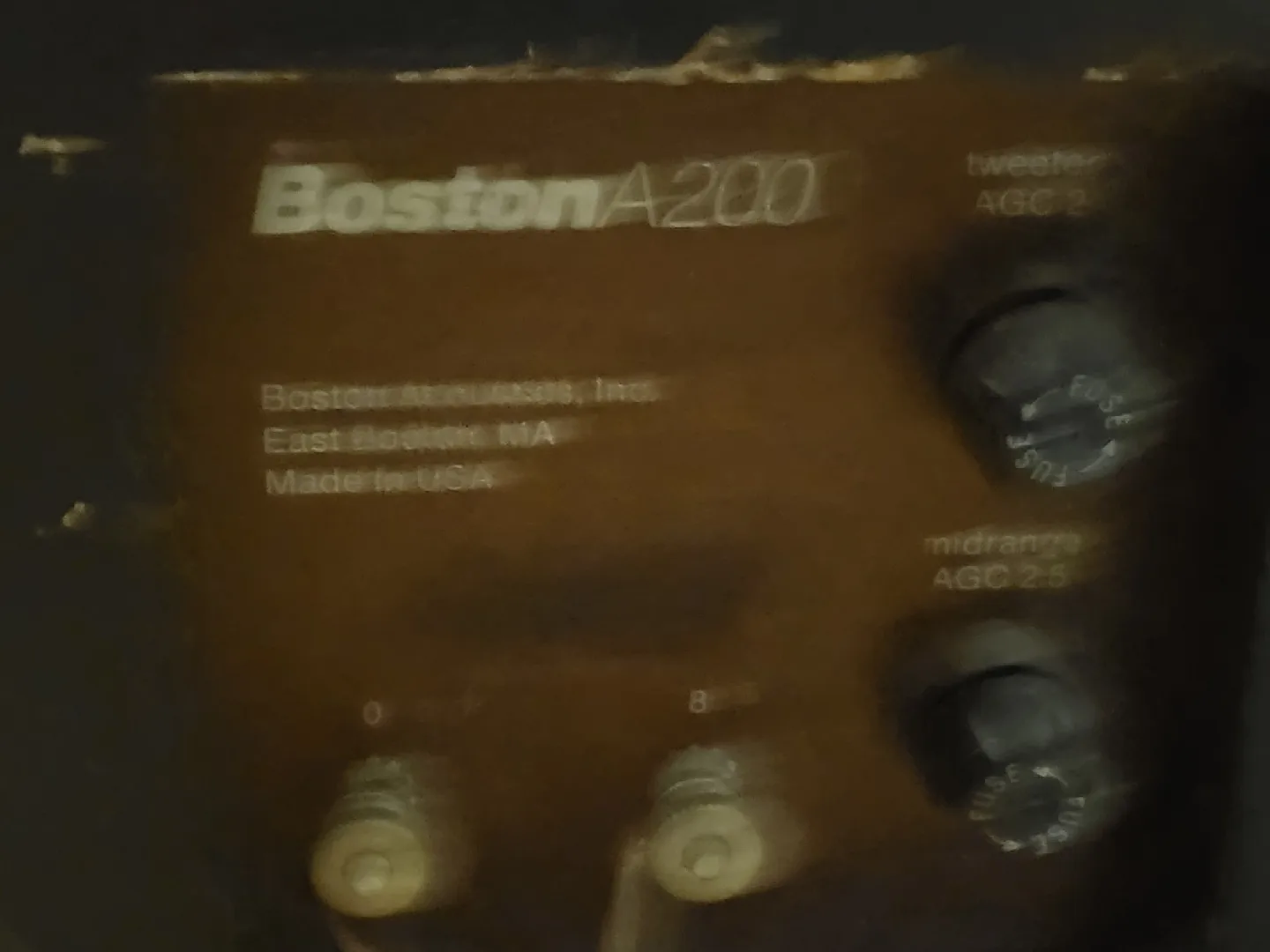 Boston Acoustics A200 Speakers thumbnail