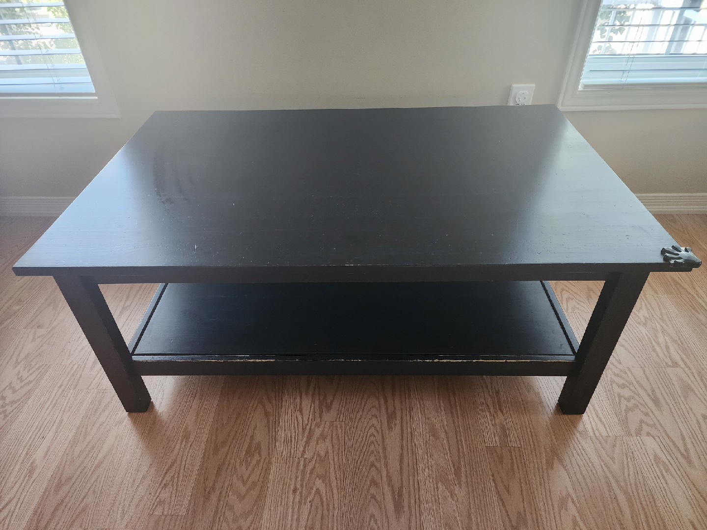 IKEA Black Coffee Table - photo 2