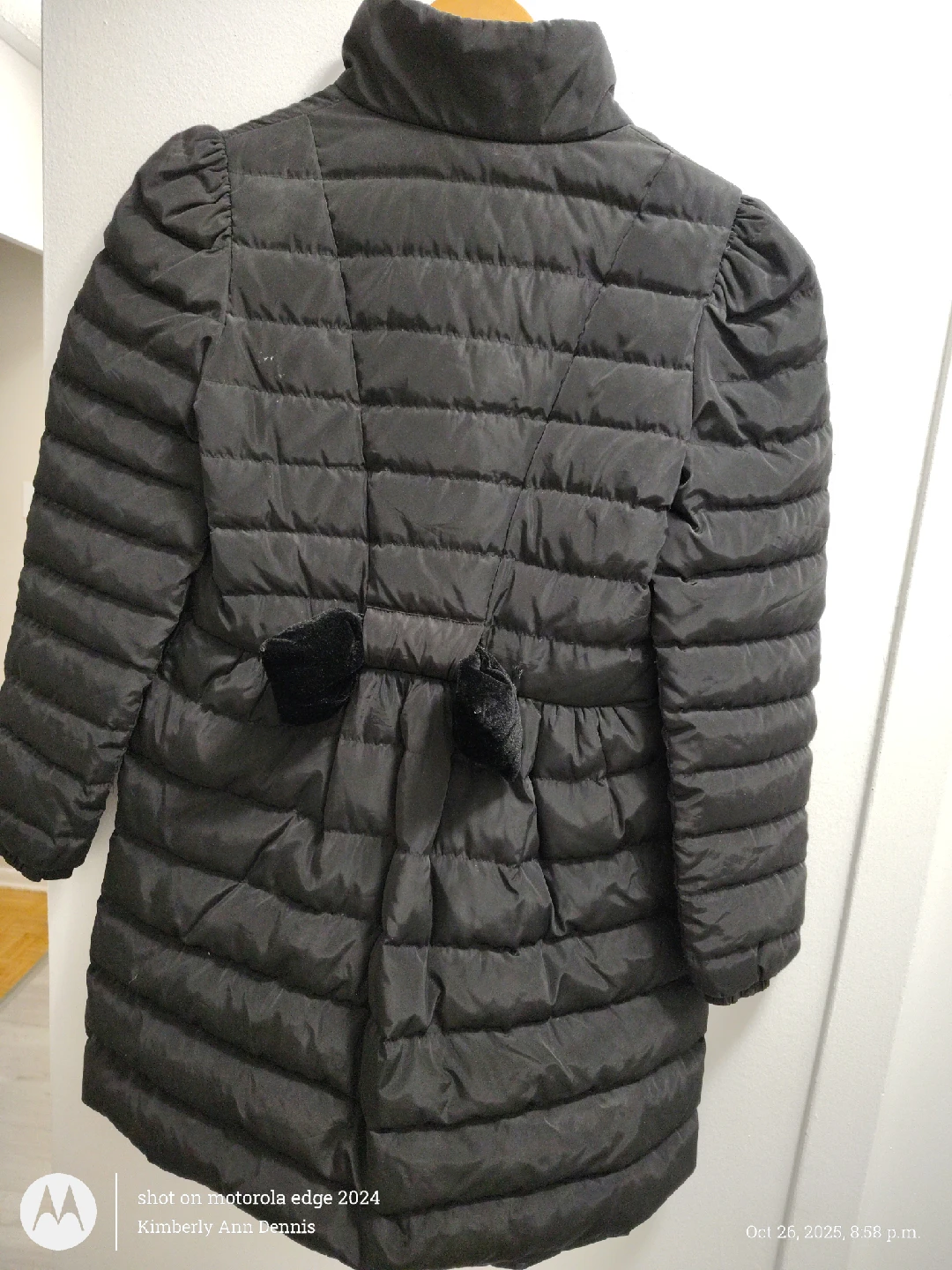 Tanghenye Black Puffer Coat - Size S - photo 2