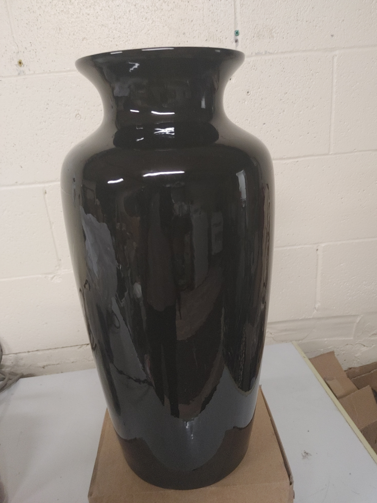Black Decorative Vase