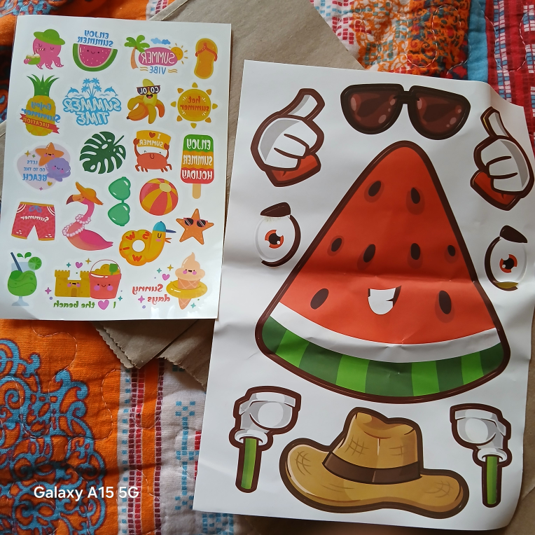 Summer Themed Stickers