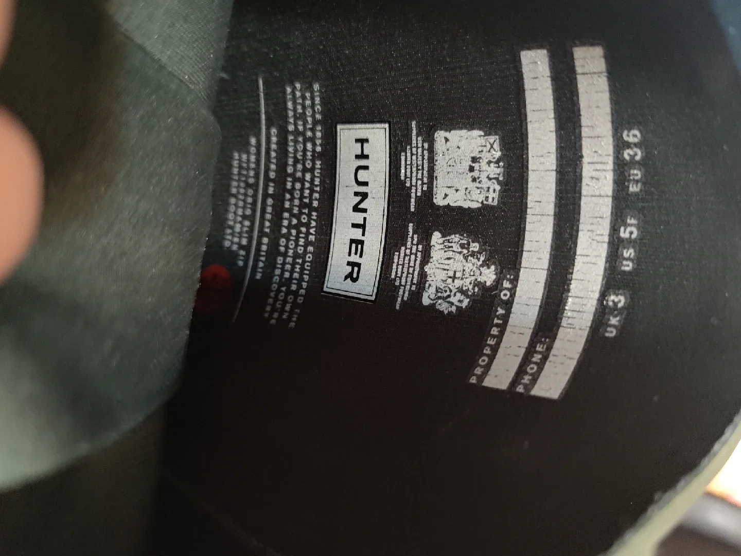 Hunter Women's Rain Boots With Socks image indicator(8)