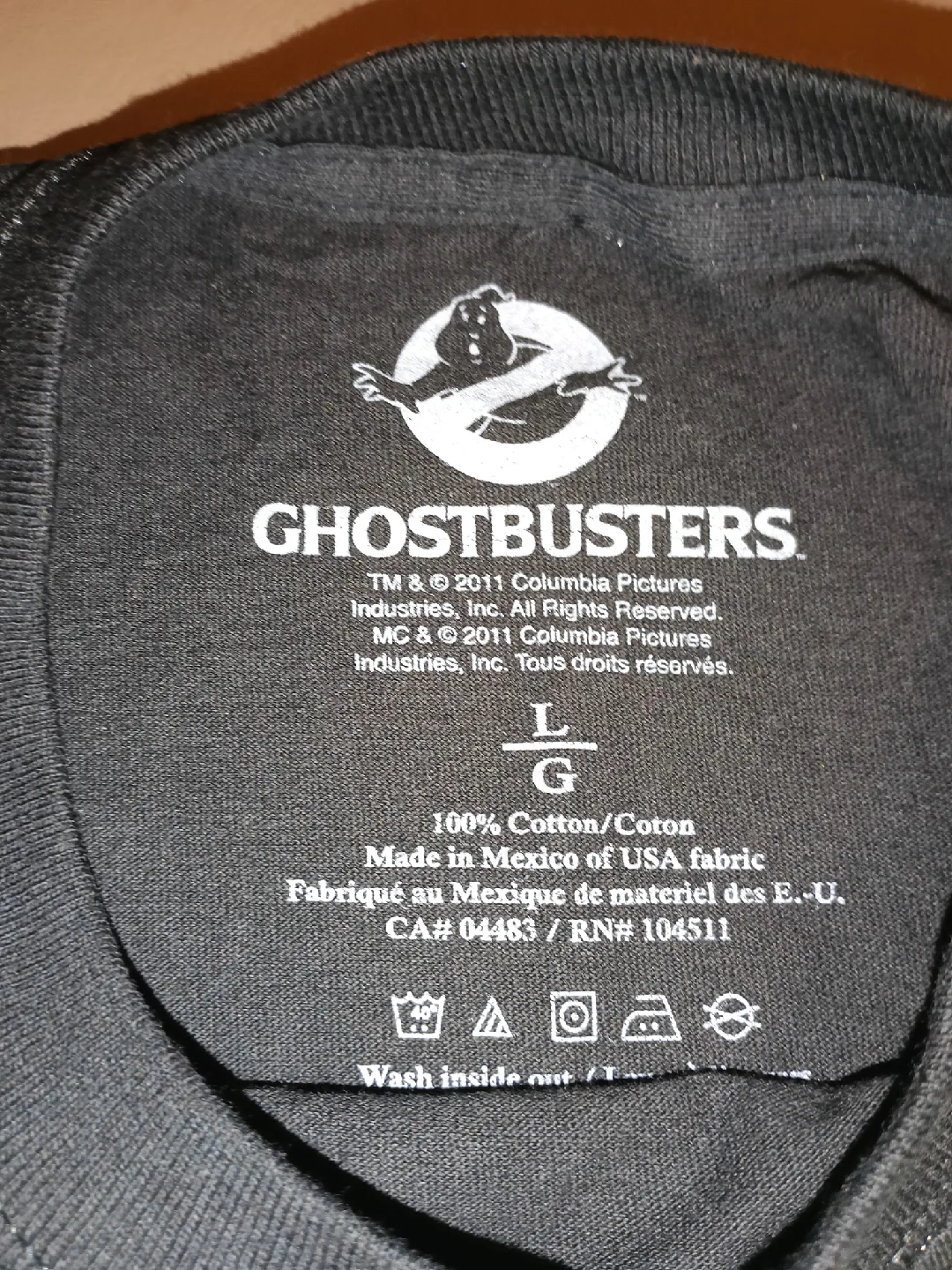 Ghostbusters 'I've Been Slimed' T-Shirt - Size L image indicator(2)