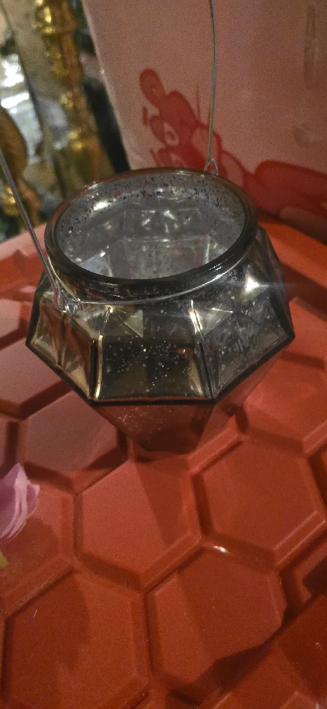 Hanging Glass Candle Holder image indicator(2)