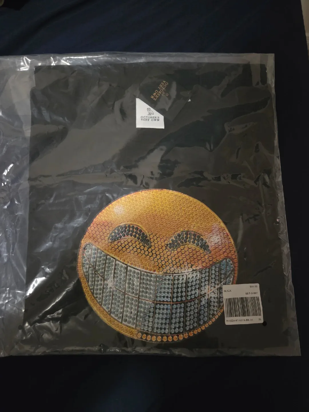 New October's Very Own (OVO) Black T-Shirt - XL thumbnail