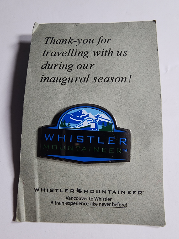 Whistler Mountaineer Pin - Inaugural Season - photo 2