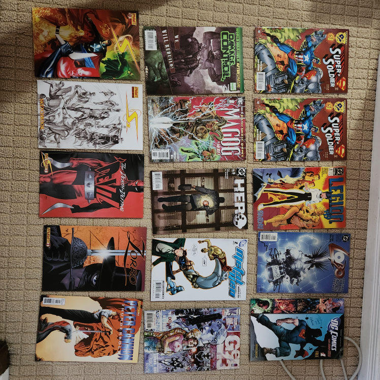 Mixed Lot of Comic Books - DC, Marvel, Dynamite, wildstorm