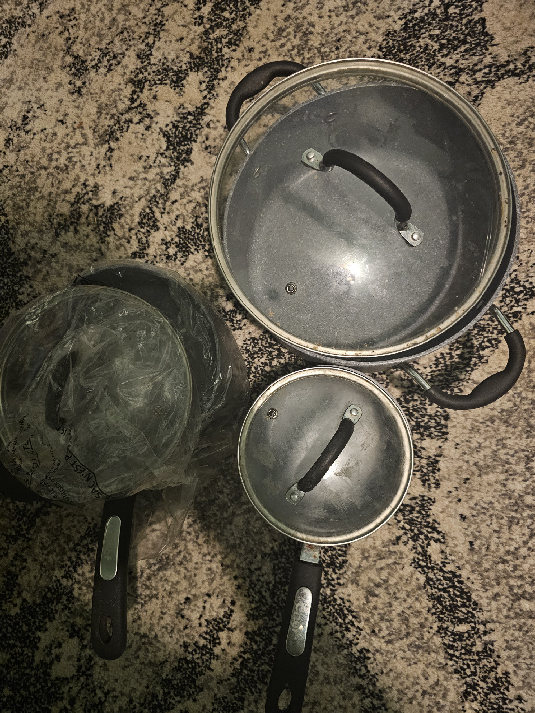 new master chef pots pans set