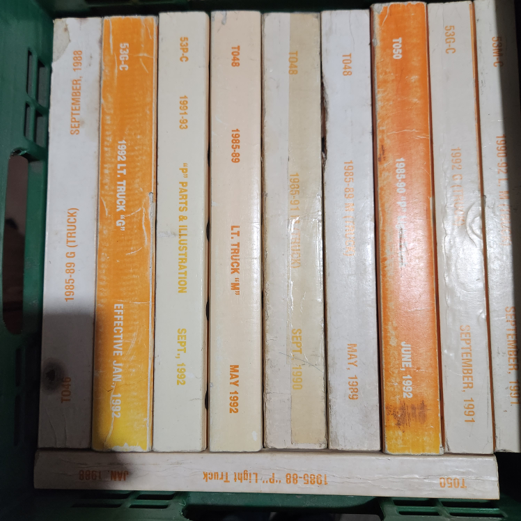 GM Light Duty Truck Service Manuals