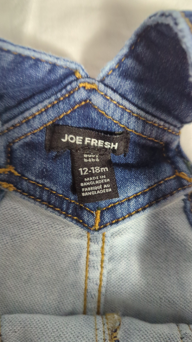 Joe Fresh Baby Denim Overalls (12-18M) - photo 2