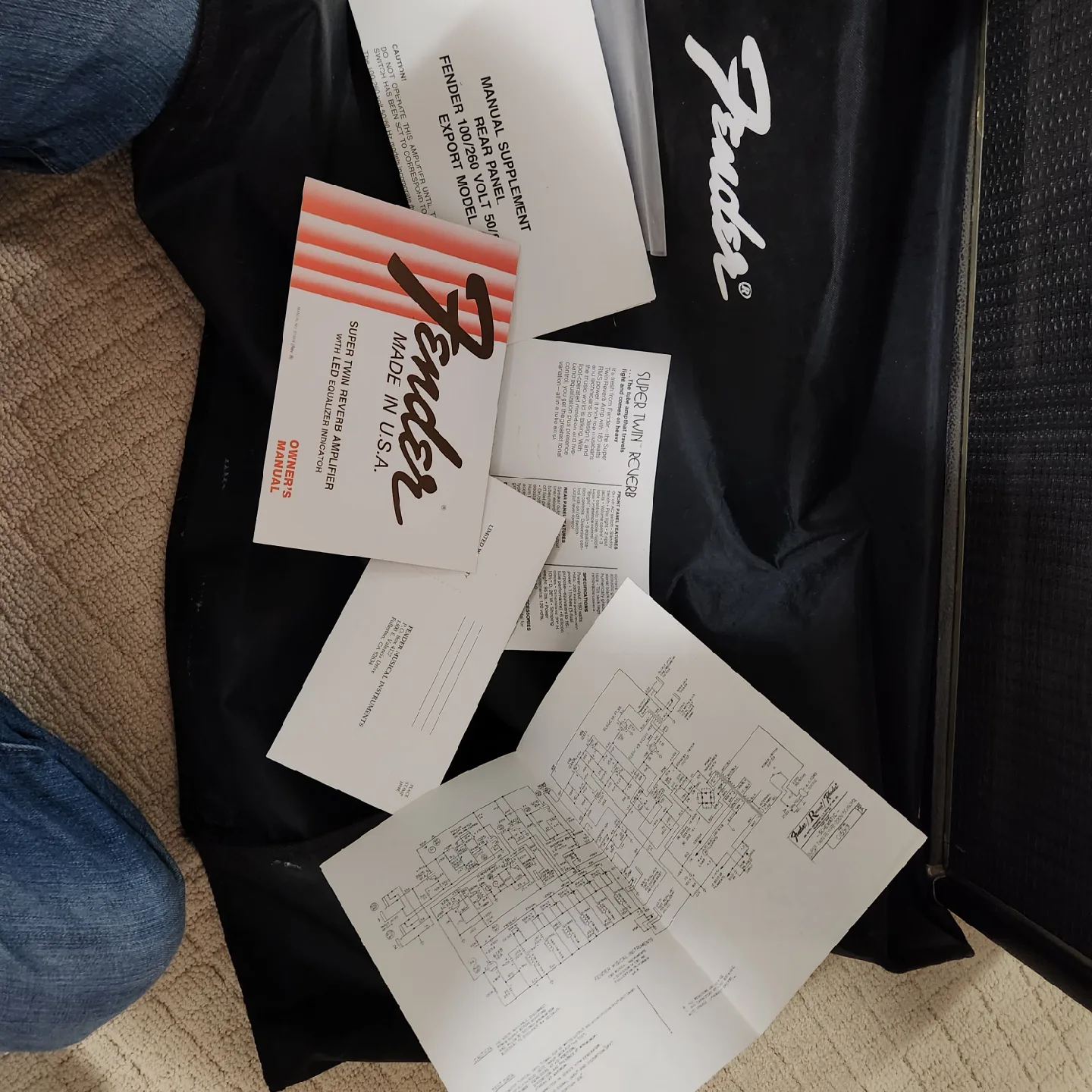 1978 Fender Super Twin Reverb 180 watt tube Amplifier image indicator(5)