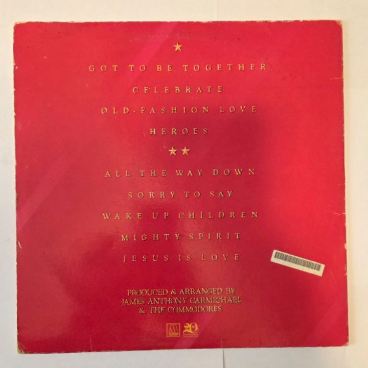 Commodores Heroes Vinyl Record - photo 2