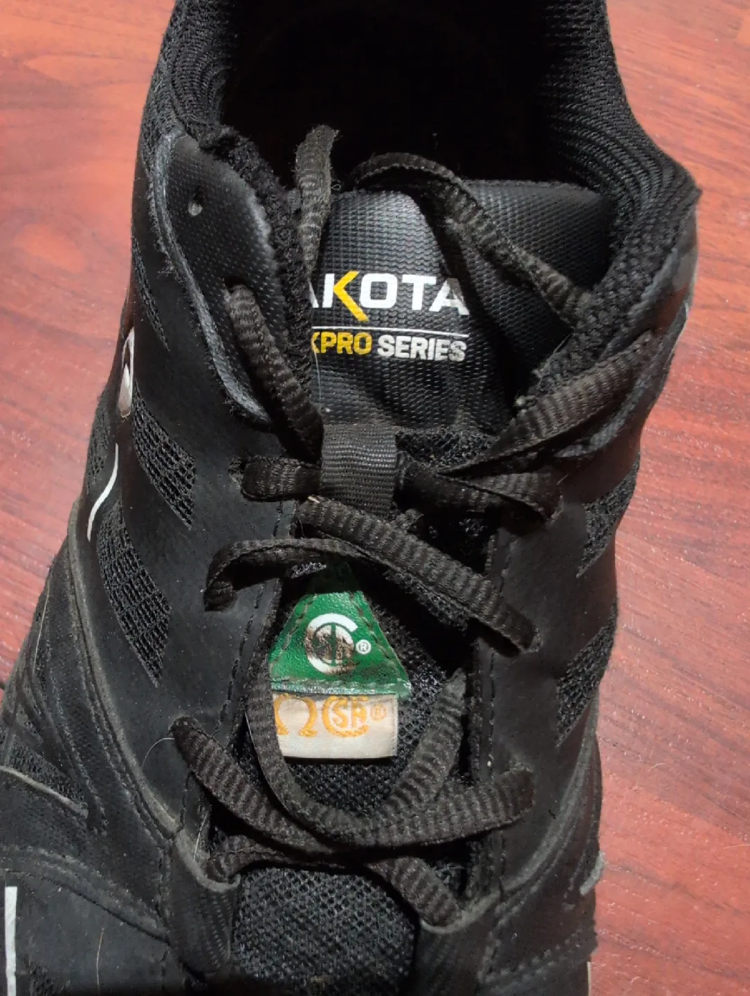 Lightweight Dakota Workpro Steel ToSeries Black Shoes image indicator(7)